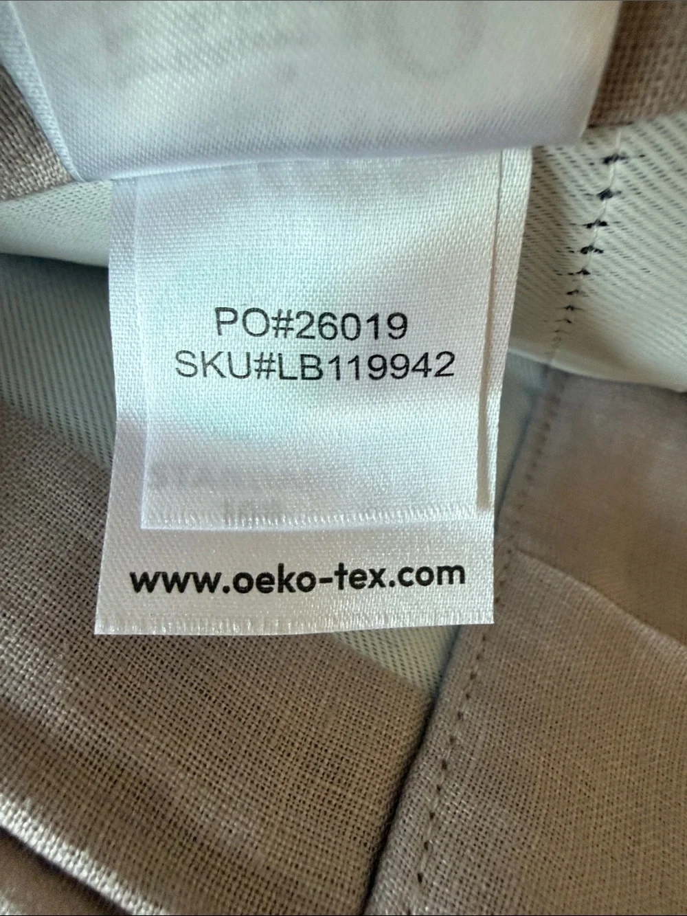 Quince European Linen Room Darkening Curtain 96x96 –  Rose Quartz (107)
